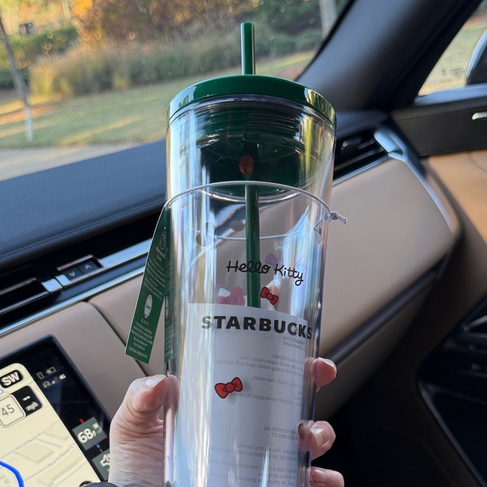 Starbucks Hello Kitty Tumbler - Green and Red - Picture 8 of 8